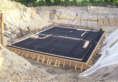 Foundation Concrete Reinforcement